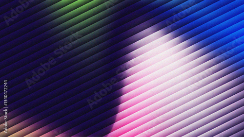 Colorful Fractal Glass Gradient Textures