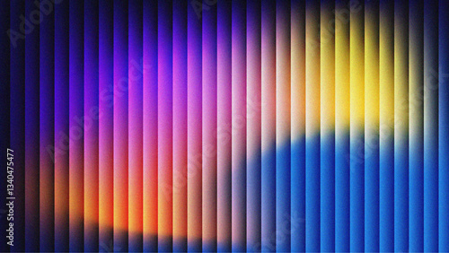 Colorful Fractal Glass Gradient Textures
