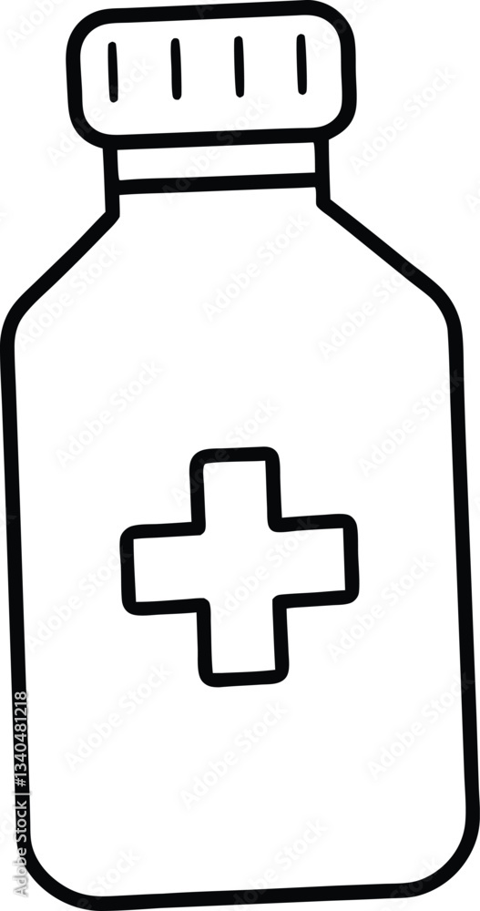 Obraz premium first aid kit icon