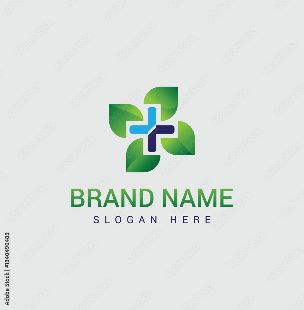 Eco-Friendly Healthcare Logo – Green Cross with Leaves
Eco-Friendly Healthcare Logo – Green Cross with Leaves