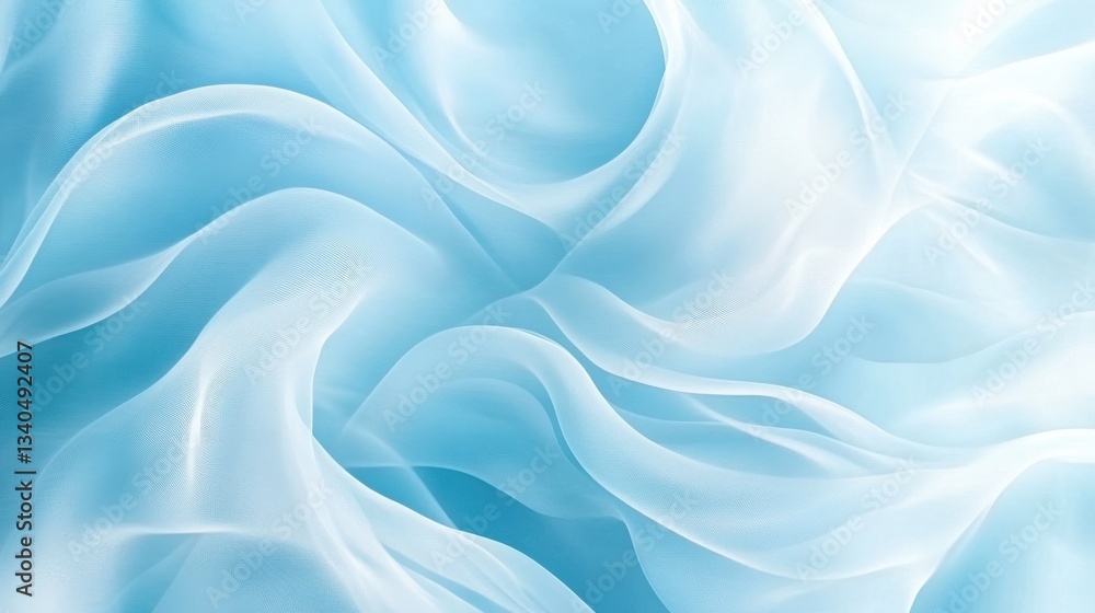 Aerial light blue abstract gradient background blur white waves pattern. Aerial light blue abstract gradient background blur white waves pattern.