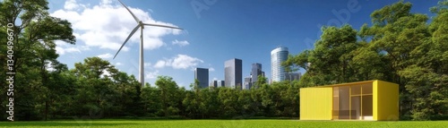 Futuristic Wind Turbine Design: Innovative Energy Solutions for a Sustainable Future