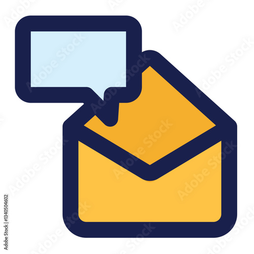 correspondence icon for illustration