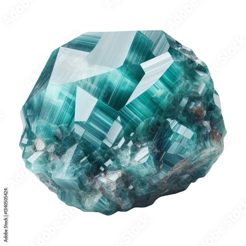 Grandidierite isolated on transparent background