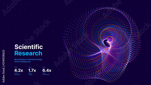 Digital Big Data Flow Vector Background. Big Data Technology Lines. Abstract Science Technology Illustration. Big Data Neural Network Background Concept. AI Visualization Concept. Vector.