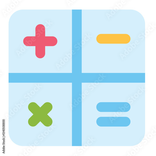 calculator icon for illustration