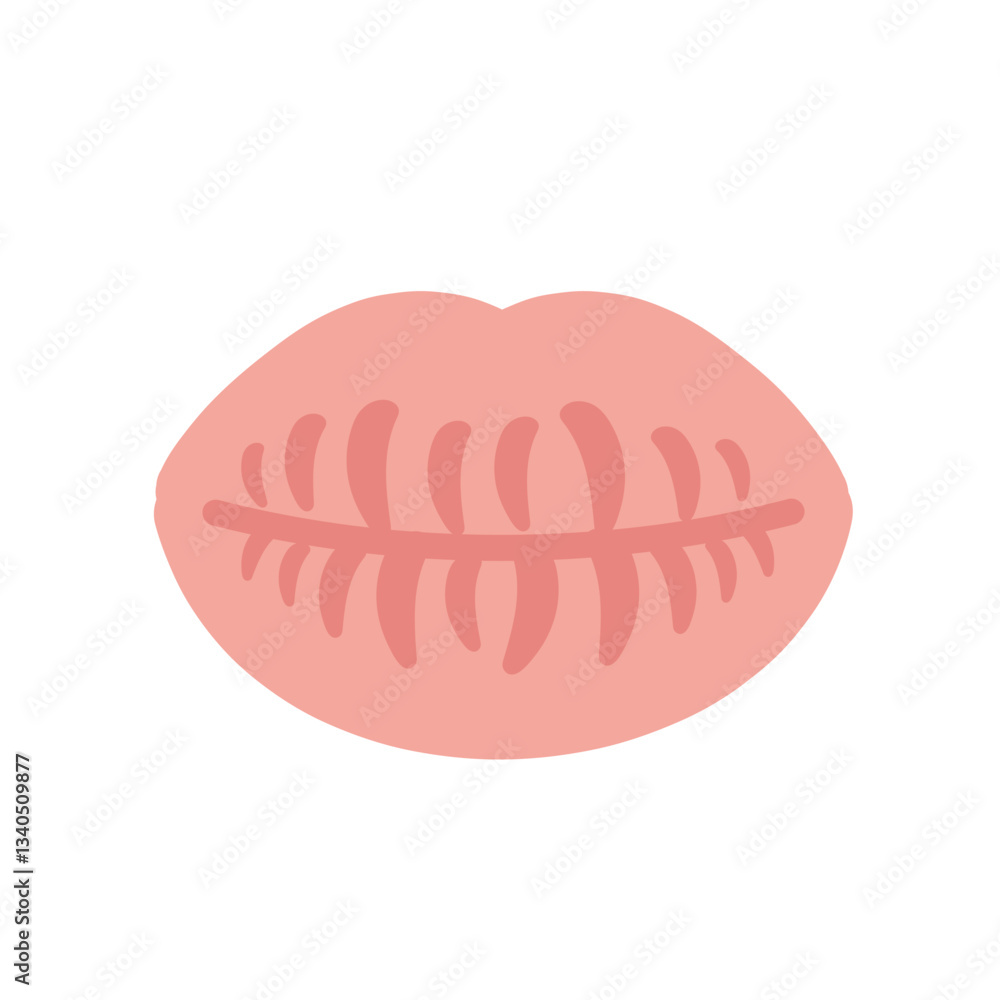 ガサガサな唇 イラスト ガサガサな唇 イラスト