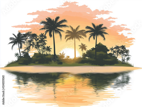 Logo for a resort and travel company