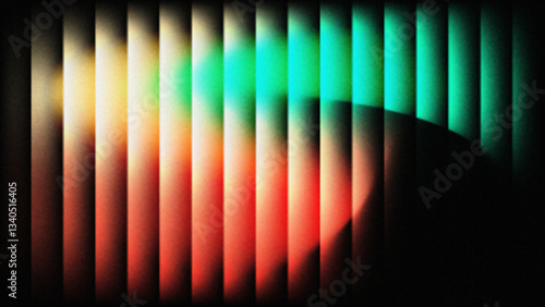 Colorful Fractal Glass Gradient Textures