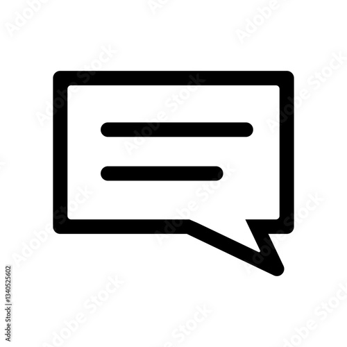 吹き出しのアイコンイラスト