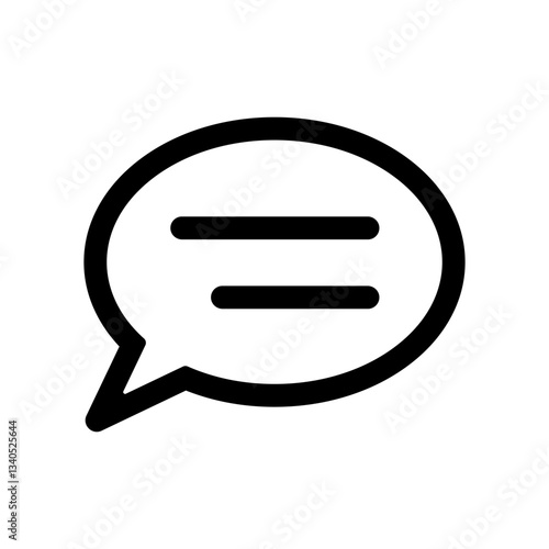 吹き出しのアイコンイラスト