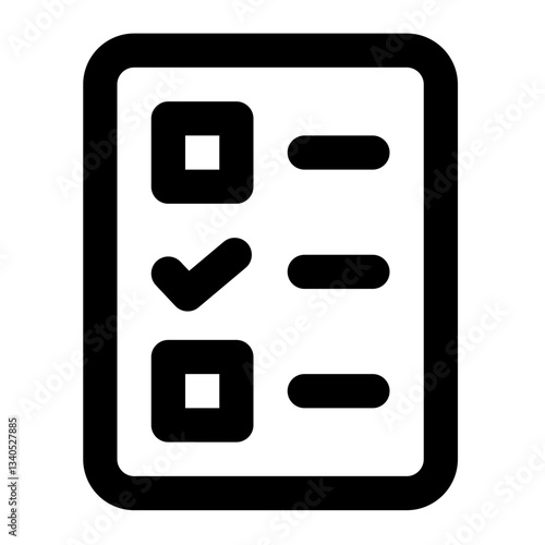 planning icon for illustration