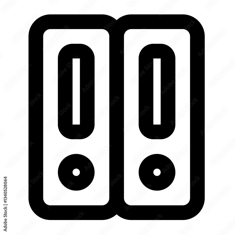 folder icon for illustration