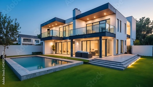 Wallpaper Mural Elegant and Stylish House Exterior Captured in Stunning Close Up Torontodigital.ca