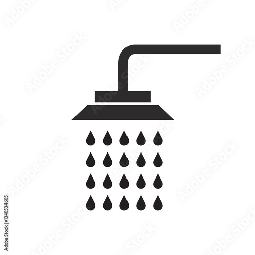shower icon set vector illustration symbol template design