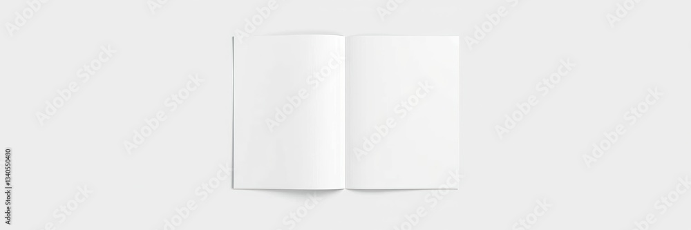 Blank A5 Booklet Mockup - Design Concept Blank A5 Booklet Mockup - Design Concept