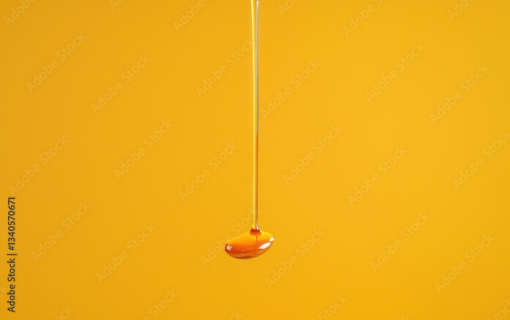 A single slice of mango sits on a vibrant orange textured fabric. The mango is sprinkled with iridescent glitter, catching the light against a dark background A single slice of mango sits on a vibrant orange textured fabric. The mango is sprinkled with iridescent glitter, catching the light against a dark background
