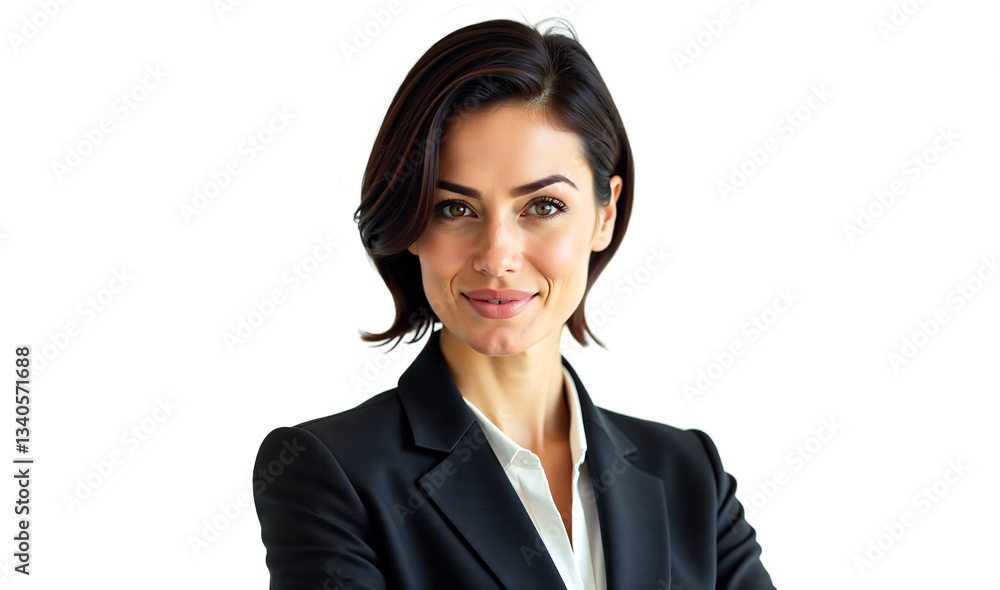 Professional businesswoman headshot, front view, isolated on transparent background. Ideal for corporate website, LinkedIn profile, and business presentations. Professional businesswoman headshot, front view, isolated on transparent background. Ideal for corporate website, LinkedIn profile, and business presentations.