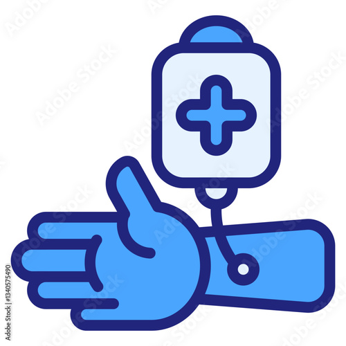 Infusion blue icon