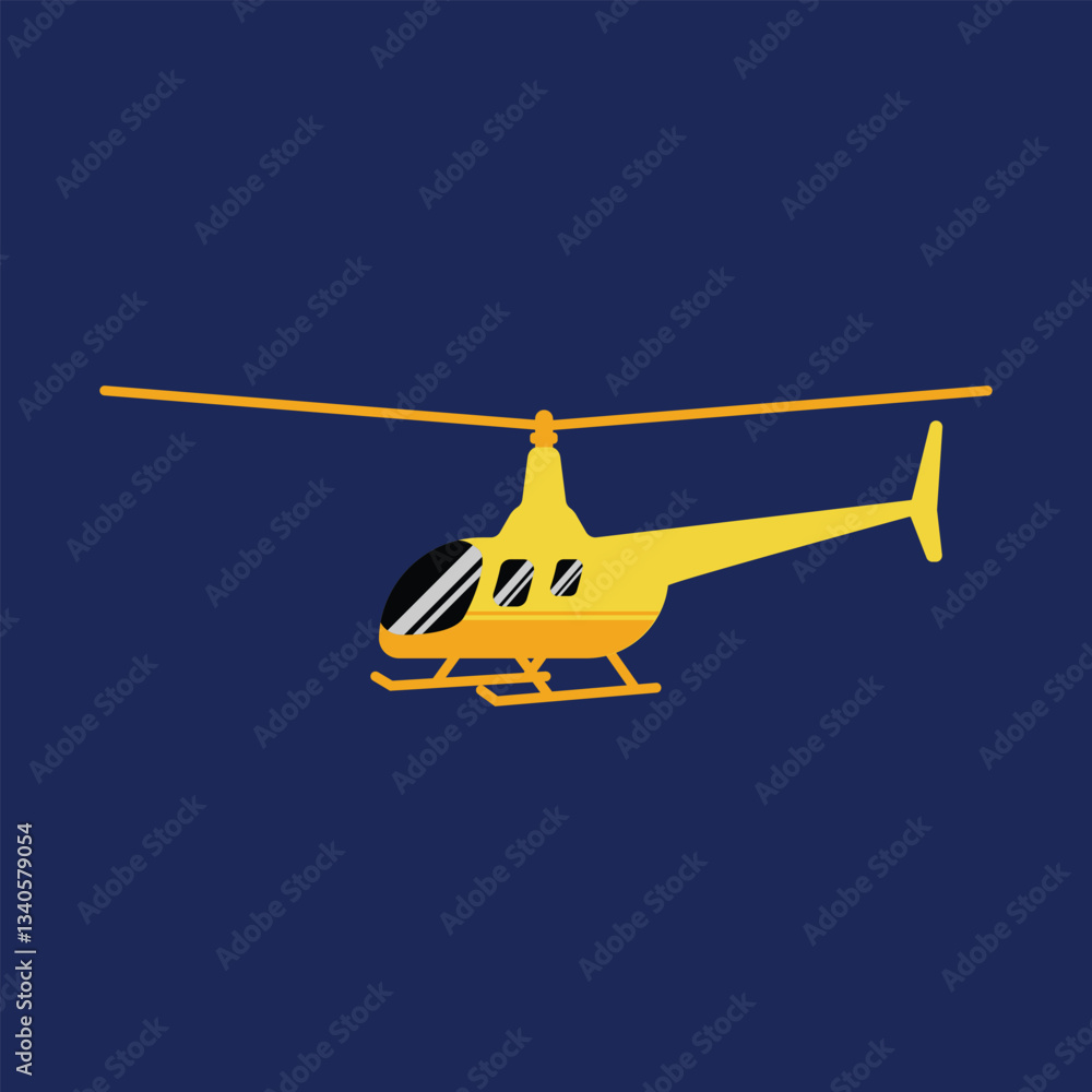 flying helicopter vector logo design flying helicopter vector logo design