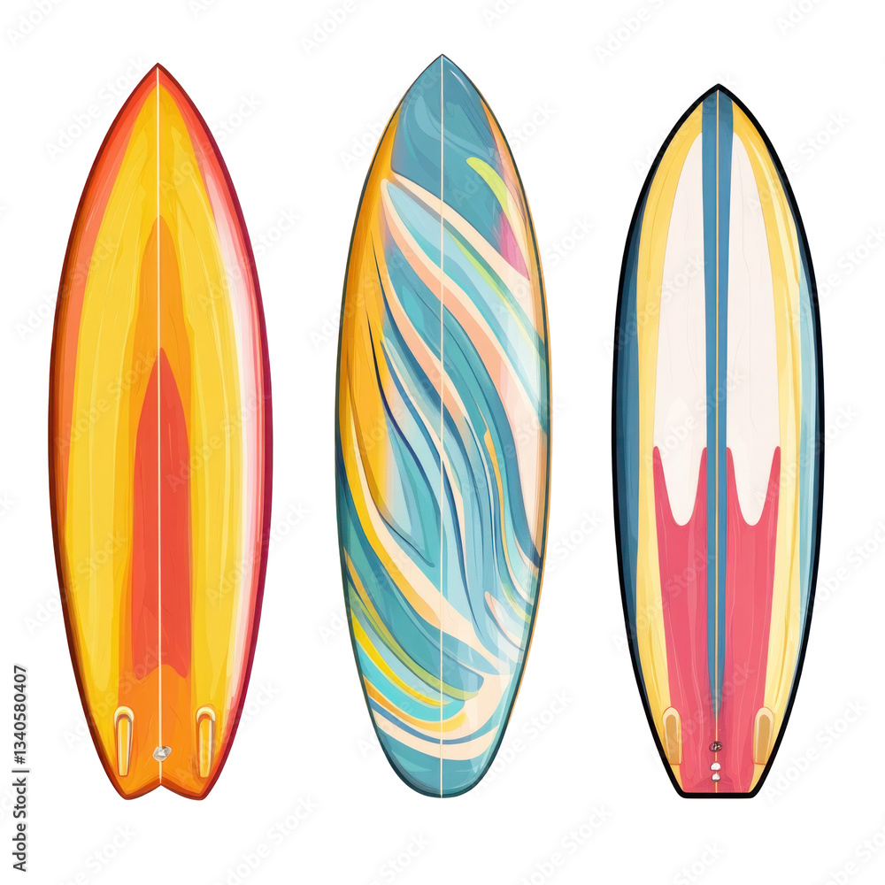 vector illustration of a surfboard isolated on transparent vector illustration of a surfboard isolated on transparent