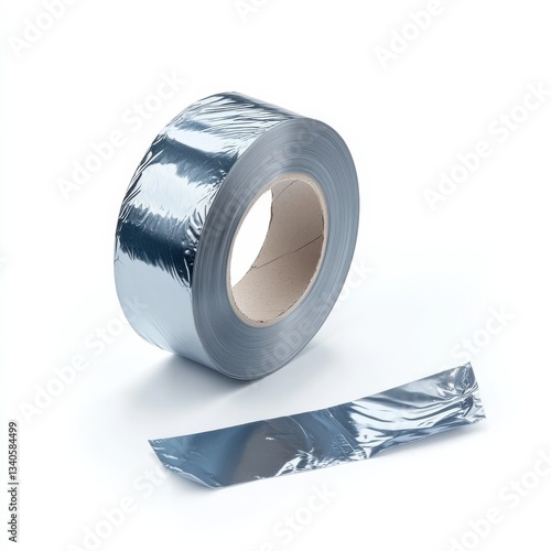 Duct tape isolated on white