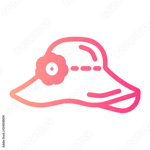 Pamela Hat gradient icon