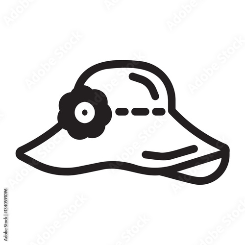 Pamela Hat glyph icon