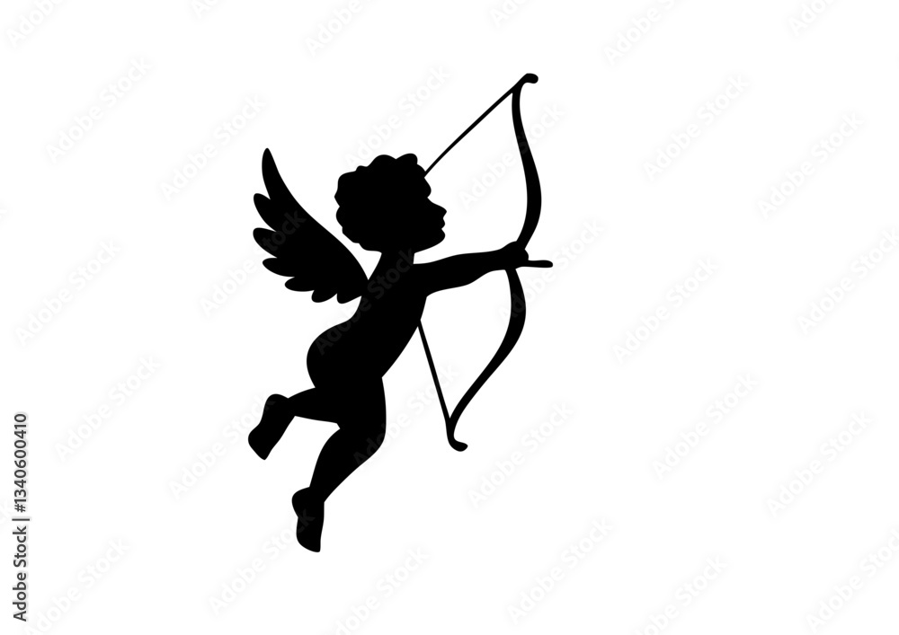 vector cupid icon valentines day vector cupid icon valentines day