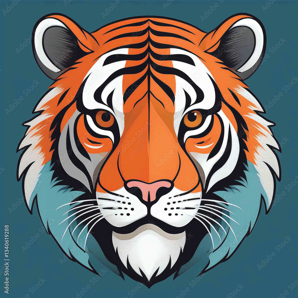 tiger vector illustration tiger vector illustration