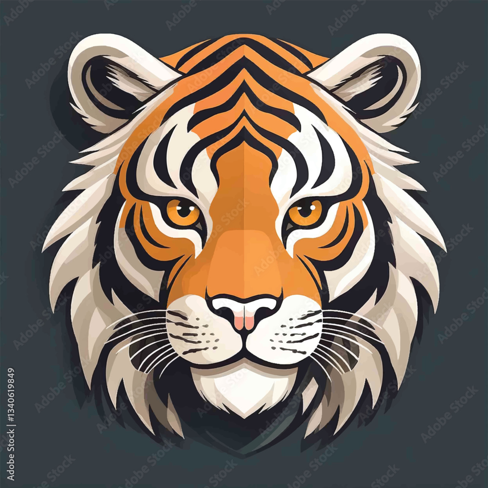 tiger vector illustration tiger vector illustration