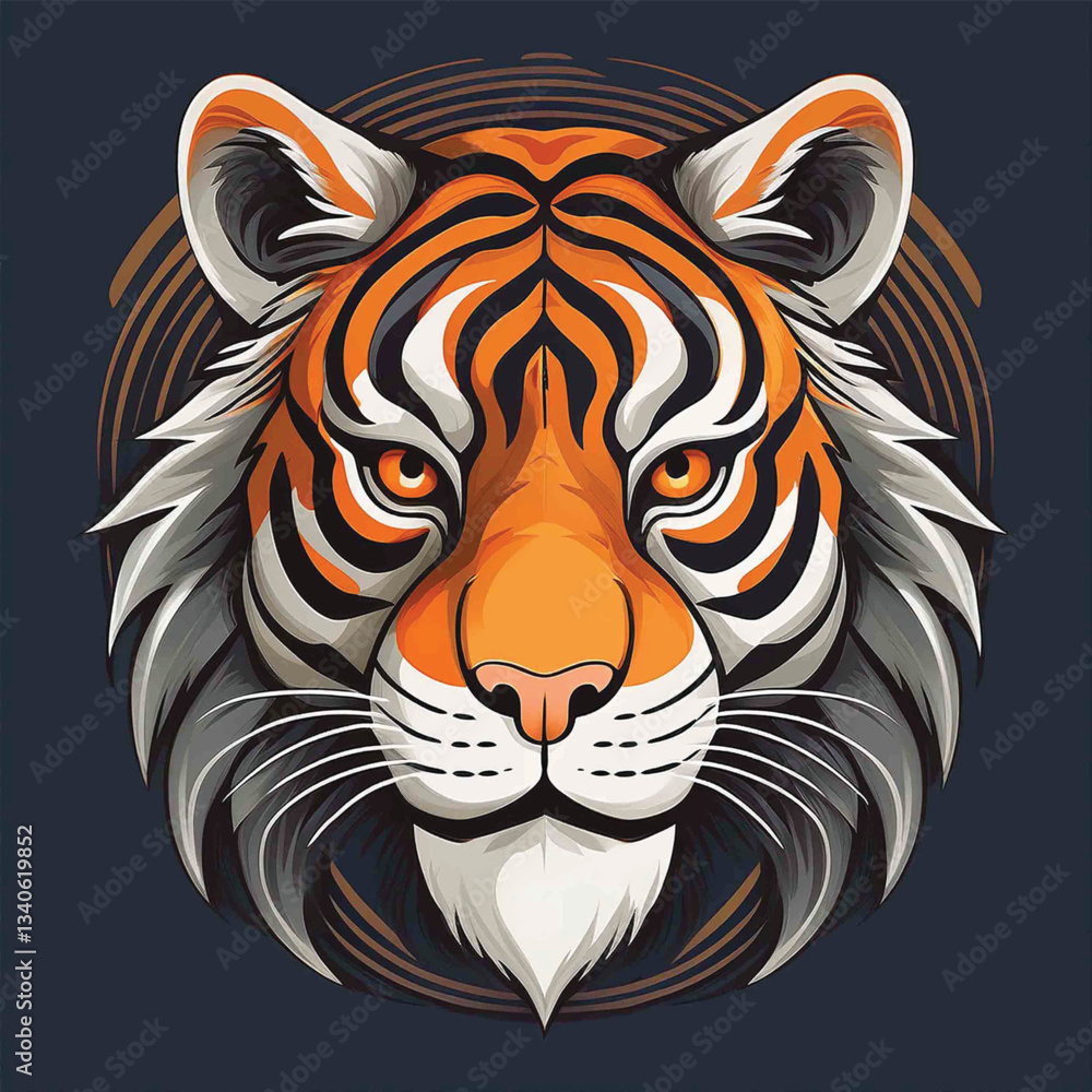 tiger vector illustration tiger vector illustration