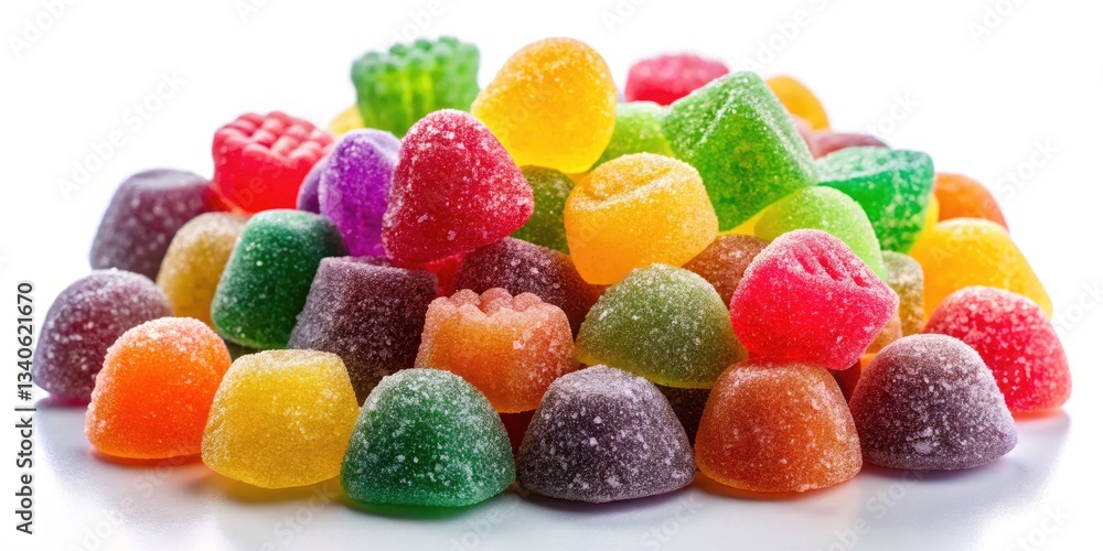 Sugar Coated Gummy Candy Collection - Colorful Sweets Photography Sugar Coated Gummy Candy Collection - Colorful Sweets Photography