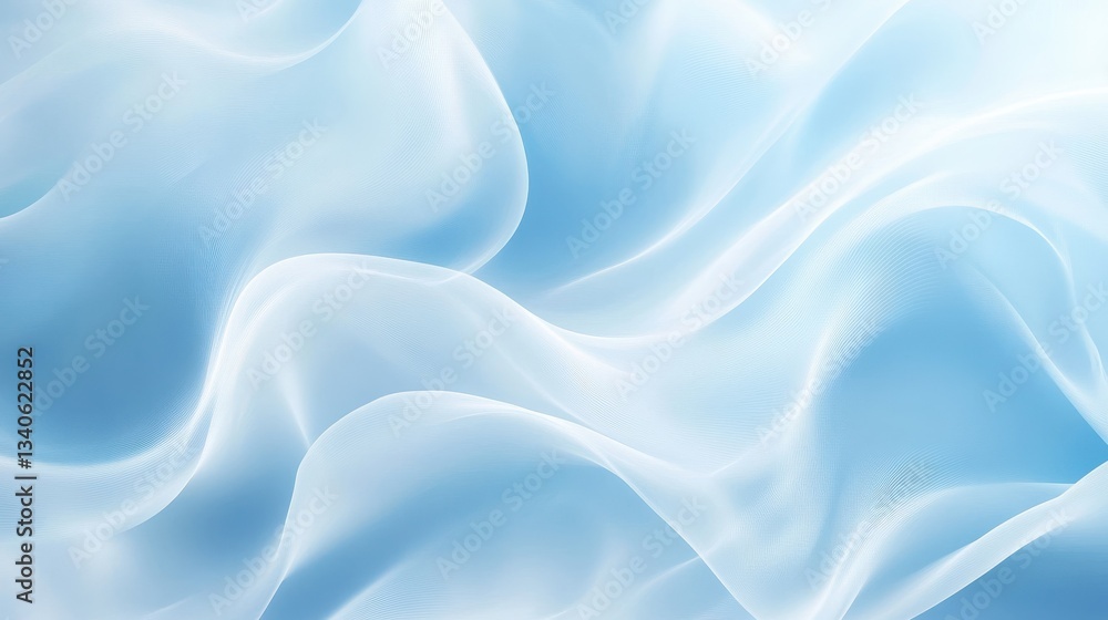 Aerial light blue abstract gradient background blur white waves pattern. Aerial light blue abstract gradient background blur white waves pattern.