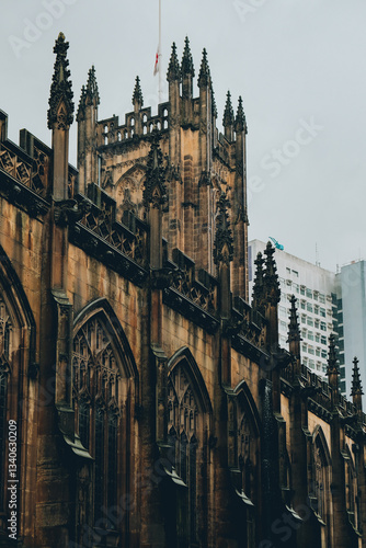 Urban landscape in a big city