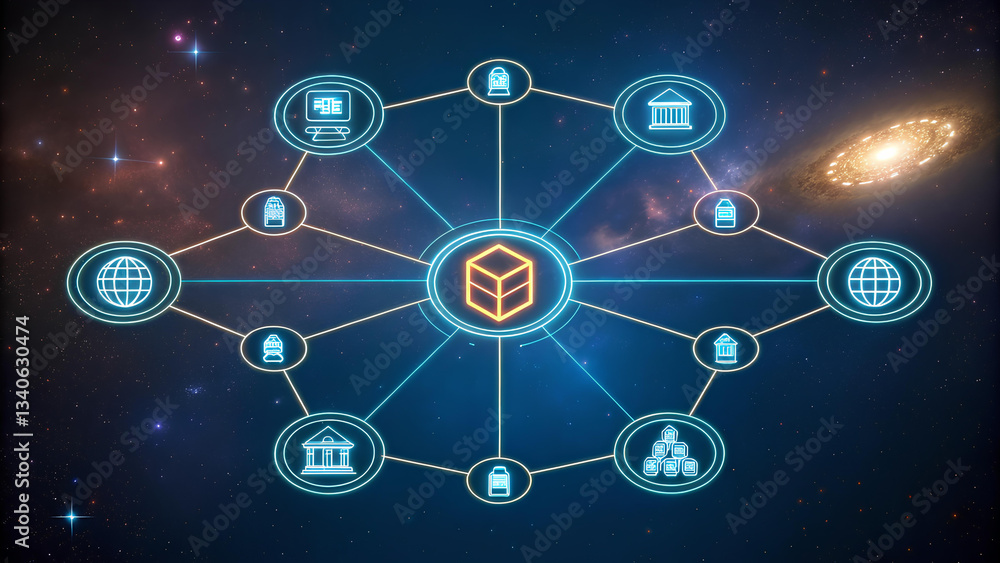 futuristic digital network illustrating connections between various financial institutions and secure transactions, emphasizing digital payments futuristic digital network illustrating connections between various financial institutions and secure transactions, emphasizing digital payments