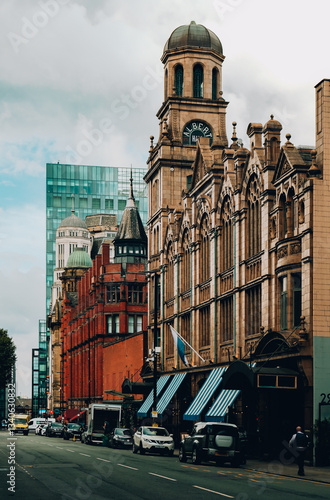 Urban landscape in a big city