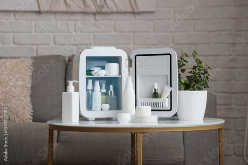 Small refrigerator, cosmeti...