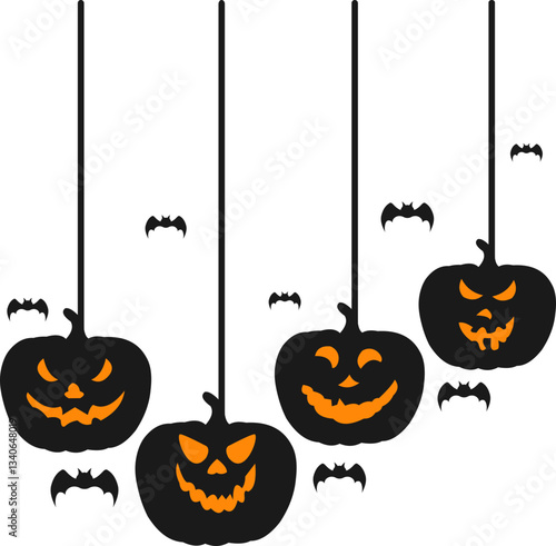 Halloween Hanging Pumpkin Decoration