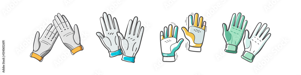 golf gloves vector icon, vector illustration-simple illustration of golf gloves perfect for logos. golf gloves vector icon, vector illustration-simple illustration of golf gloves perfect for logos.