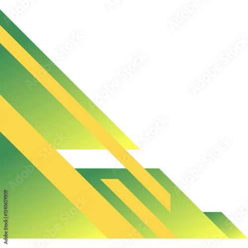 Free Download Business Gradient Shape Corner  - GFXLoad
