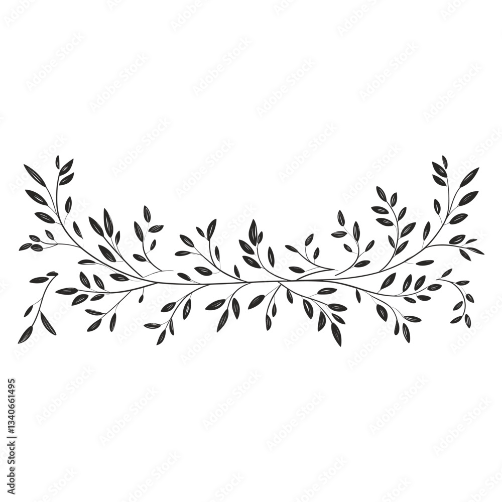 Leaf Border Clipart illustration graphics pattern vector Leaf Border Clipart illustration graphics pattern vector