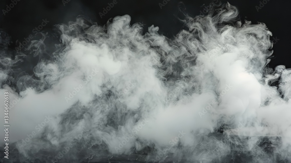 White smoky background with swirling patterns White smoky background with swirling patterns