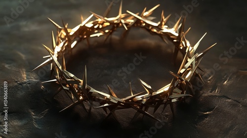 Golden Crown of Thorns: A Religious Symbol