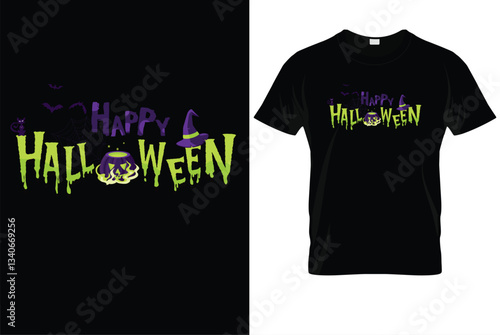 Happy Halloween Trick or Treat T-Shirt – Spooky Fun Holiday Tee