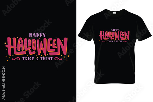 Happy Halloween Trick or Treat T-Shirt – Spooky Fun Holiday Tee