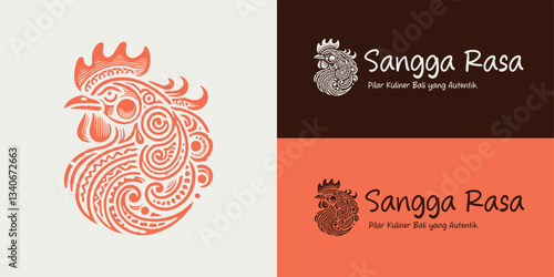 Sangga Rasa Logo Icon Vector Illustration