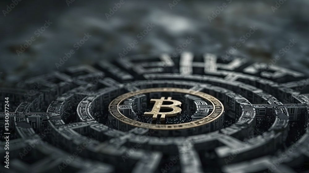 Circular maze created with detailed dollar signs, symbolizing intricate investment approaches, paired with a modern digital background for enhanced focus. Circular maze created with detailed dollar signs, symbolizing intricate investment approaches, paired with a modern digital background for enhanced focus.