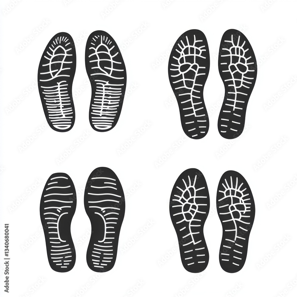 black flip flops isolated on white black flip flops isolated on white