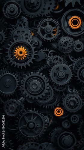 Intricate Machinery: A Symphony of Gears and Precision